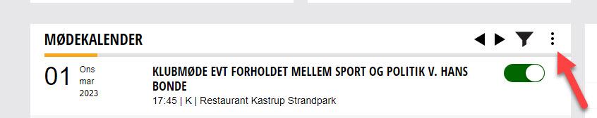 Skjulte menuer